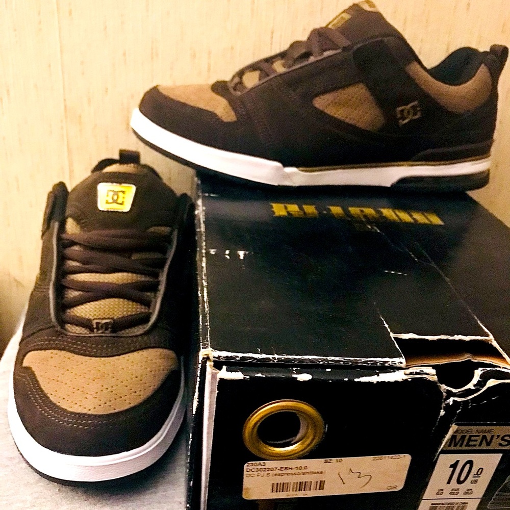 DC PJ Ladd Vintage Skate Shoes Mens US 10